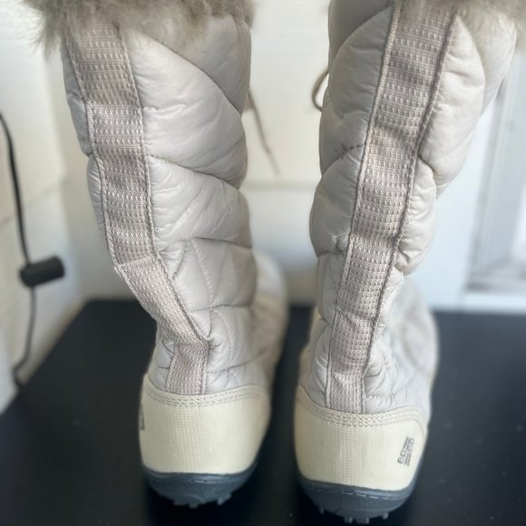 Columbia Women's Mix Mid III Waterproof White Winter Boots Size 10 YL5164-920 - Picture 7 of 11